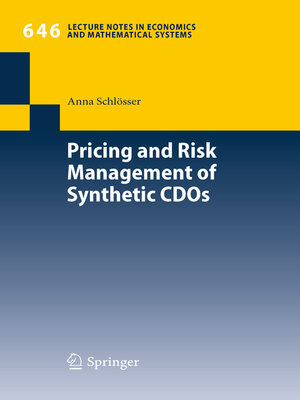 cover image of Pricing and Risk Management of Synthetic CDOs